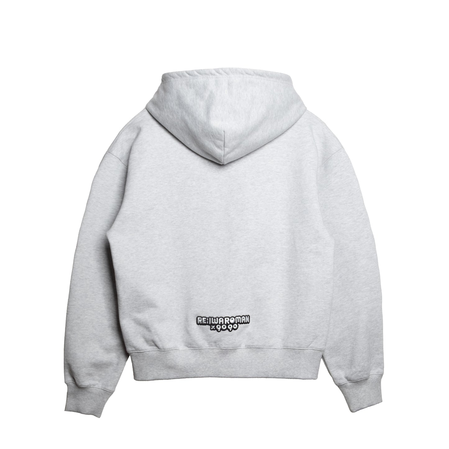 9090×令和ロマン Wavy NINETY Logo Zip Hoodie