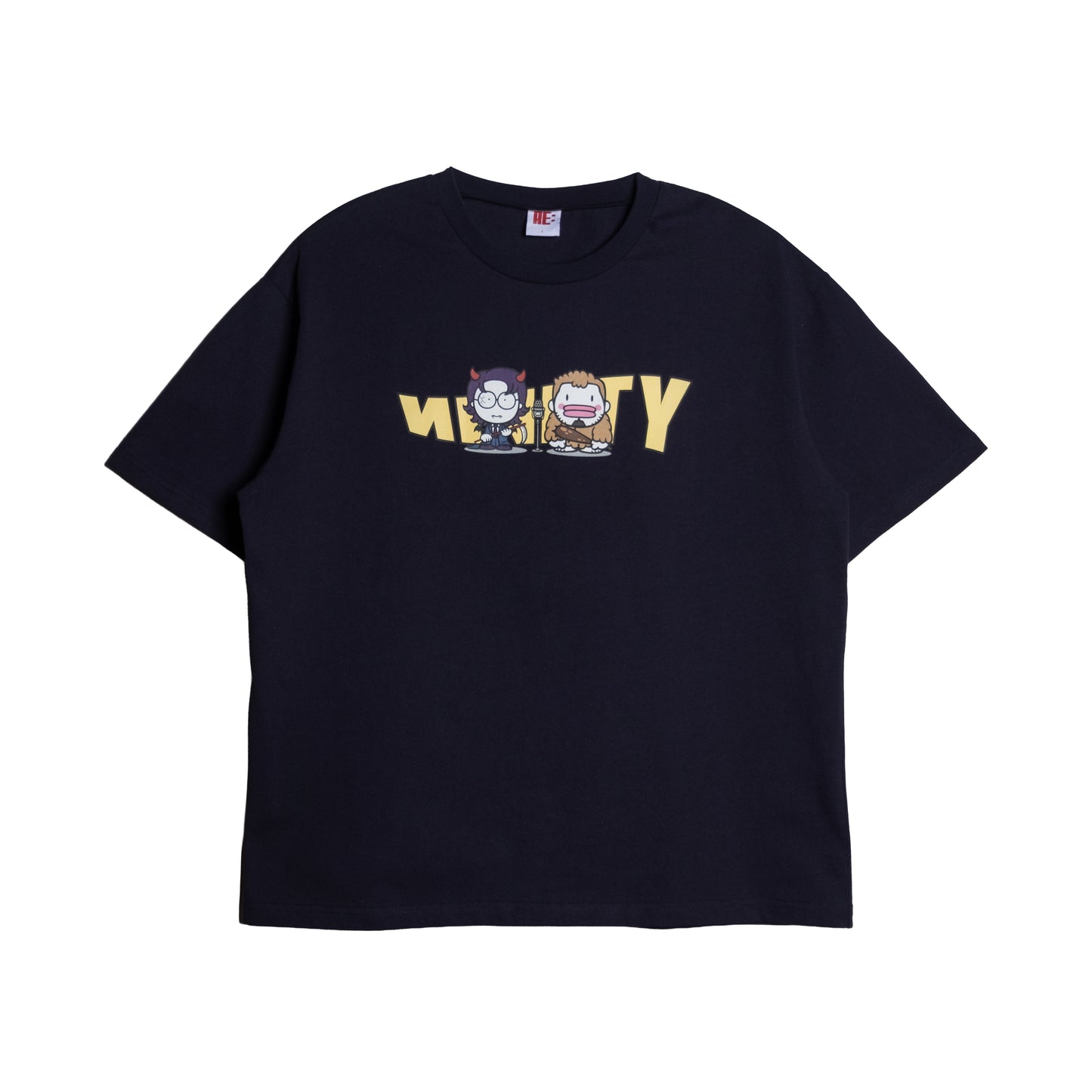 9090×令和ロマン Wavy NINETY Logo Tee