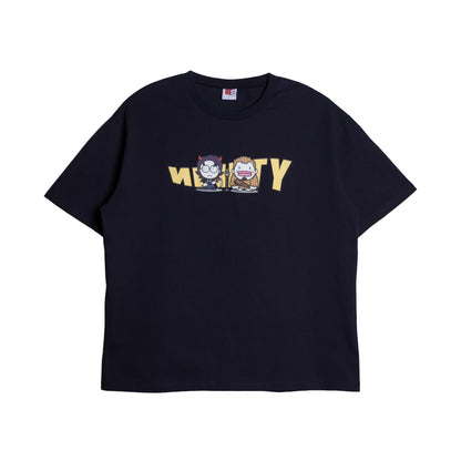 9090×令和ロマン Wavy NINETY Logo Tee